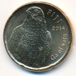 Fiji, 2 dollars, 2014