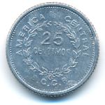 Costa Rica, 25 centimos, 1983–1989