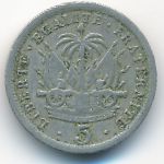 Haiti, 5 centimes, 1905