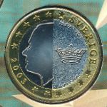 Швеция., 1 евро (2003 г.)
