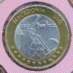 Македония., 2 евро (2005 г.)