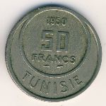 Тунис, 50 франков (1950–1957 г.)