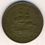 ЮАР, 1 пенни (1931–1936 г.)