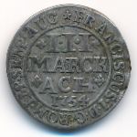 Ахен, 3 марки (1754 г.)