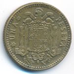 Spain, 1 peseta, 1963