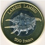 Уоллис и Футуна., 500 франков (2011 г.)