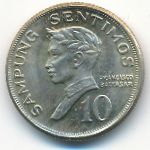 Philippines, 10 centimos, 1972