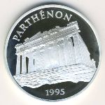 Франция, 100 франков - 15 экю (1995 г.)