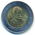 Mexico, 5 pesos, 2009