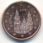 Spain, 5 euro cent, 2019