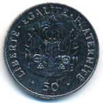 Haiti, 50 centimes, 1995–2011