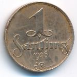 Латвия, 1 сантим (1924–1932 г.)