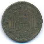 Spain, 1 peseta, 1947