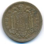 Spain, 1 peseta, 1947