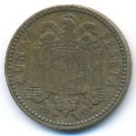 Spain, 1 peseta, 1947