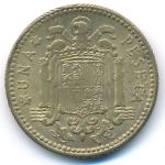 Spain, 1 peseta, 1953