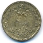 Spain, 1 peseta, 1953