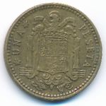 Spain, 1 peseta, 1963