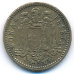 Spain, 1 peseta, 1963