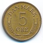 Denmark, 5 ore, 1971