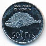 Сен-Пьер и Микелон, 50 франков (2013 г.)