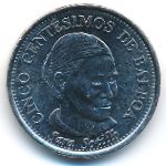 Panama, 5 centesimos, 2019