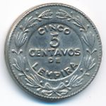 Honduras, 5 centavos, 1931–1972