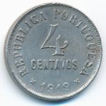 Португалия, 4 сентаво (1919 г.)
