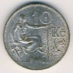 Czechoslovakia, 10 korun, 1930–1933