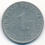 Боливия, 1 песо боливиано (1978 г.)