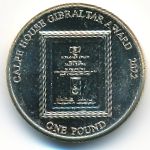 Gibraltar, 1 фунт, 2022