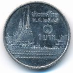 Thailand, 1 baht, 2006