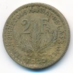 Togo, 2 francs, 1924