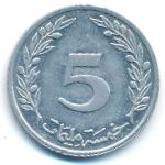 Тунис, 5 миллим (2005 г.)
