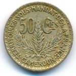 Cameroon, 50 centimes, 1924