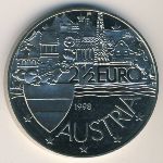 Австрия., 2 1/2 евро (1998 г.)