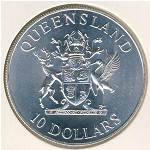 Australia, 10 dollars, 1989