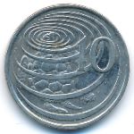 Каймановы острова, 10 центов (1999–2008 г.)