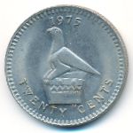 Родезия, 20 центов (1975–1977 г.)