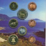Faeroe Islands., Набор монет, 2004