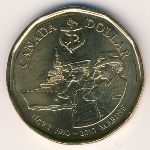 Canada, 1 dollar, 2010