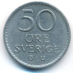 Sweden, 50 ore, 1972