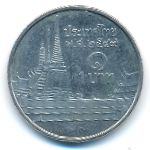 Thailand, 1 baht, 2006