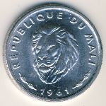 Мали, 25 франков (1961 г.)
