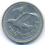 Barbados, 10 cents, 1973