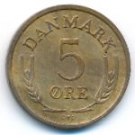 Denmark, 5 ore, 1971