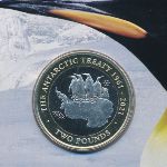 British Antarctic Territory, 2 pounds, 2021