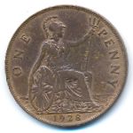 Great Britain, 1 penny, 1928