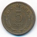 Denmark, 5 ore, 1964