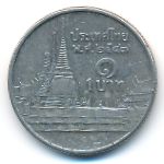 Thailand, 1 baht, 2004